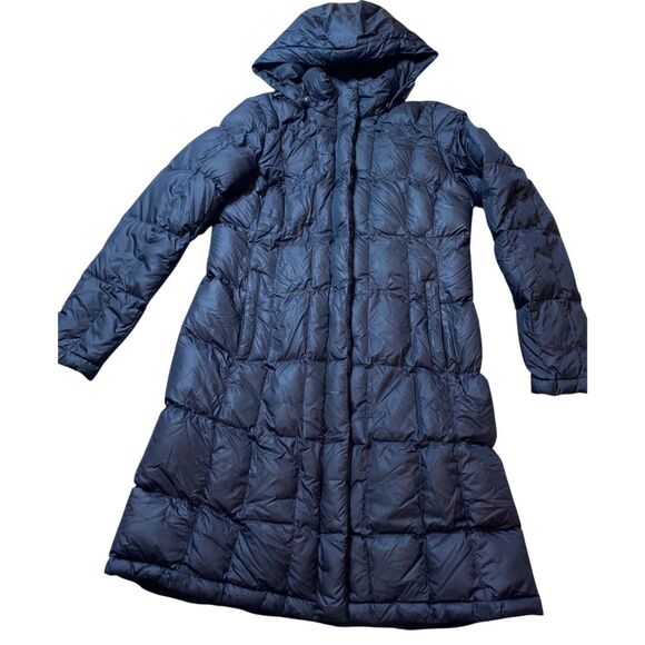 North Face Metropolis 550 Down Parka Coat PUFFER JACKET COAT sz M - Picture 1 of 11